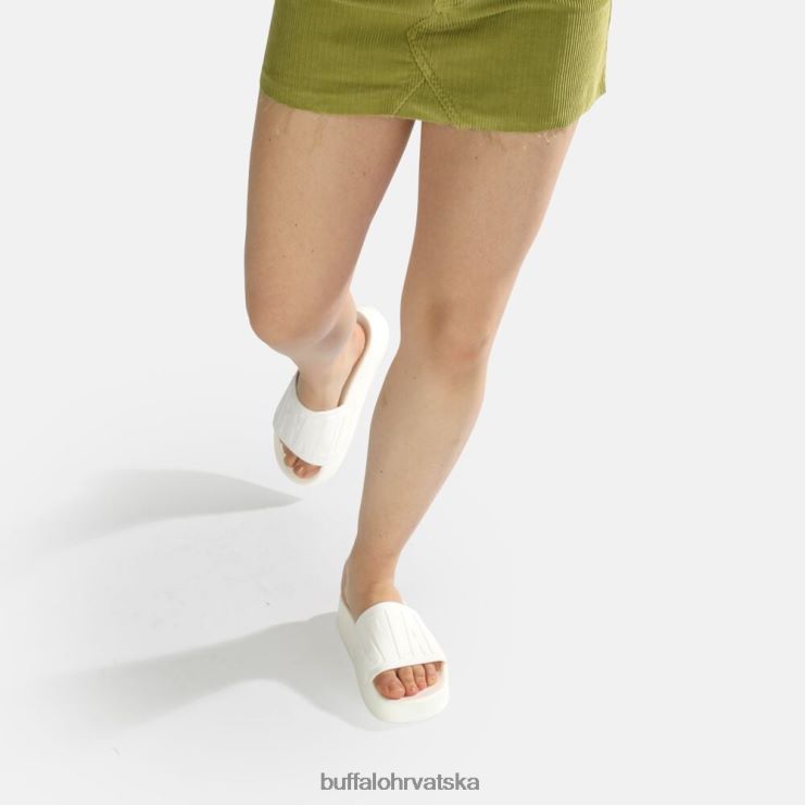 bijela Buffalo lake bold sandale s platformom veganske |slajdova TDD6T462